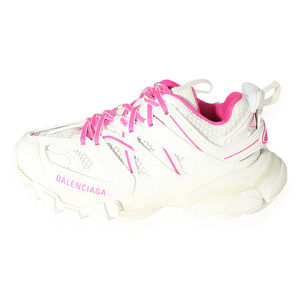 Balenciaga Wmns Track Sneaker 'White Fluo Pink'